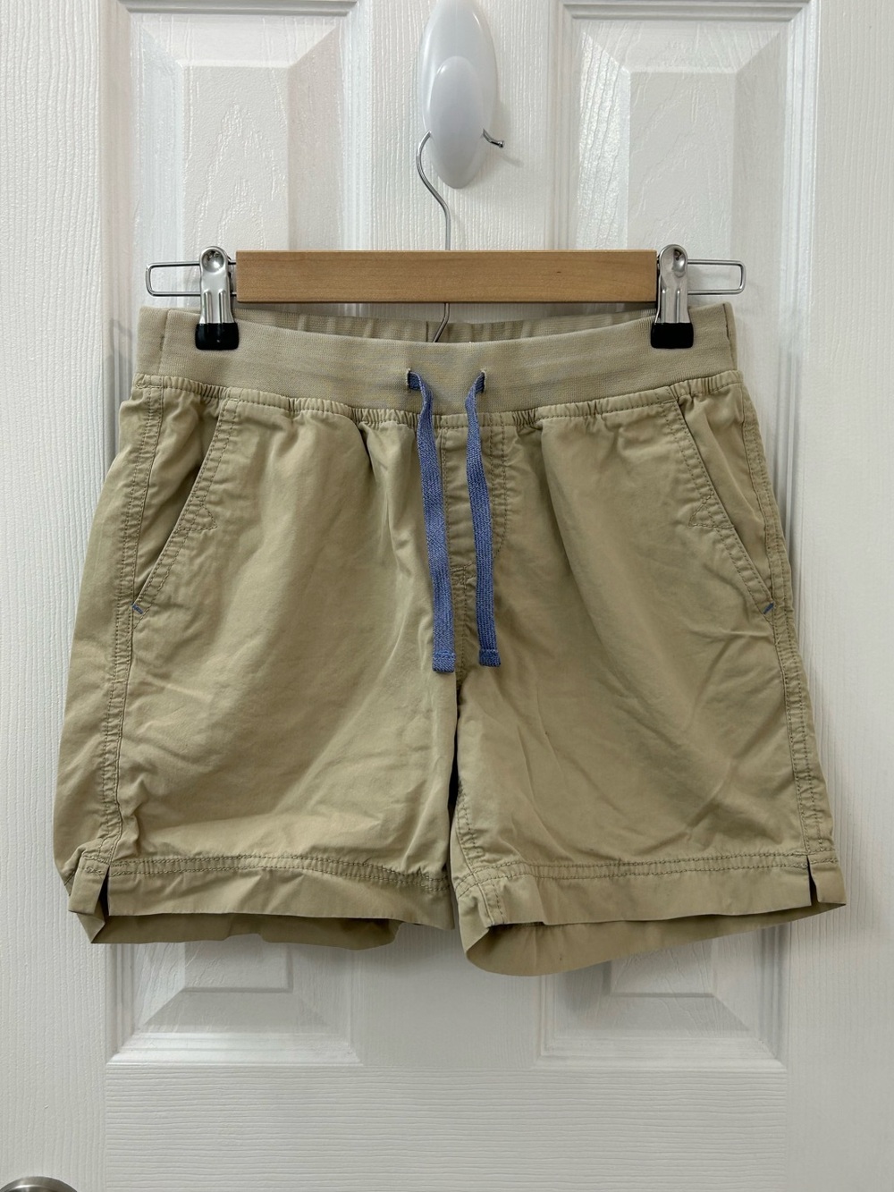 L.L.Bean Girl's Tan Drawstring Casual Shorts
